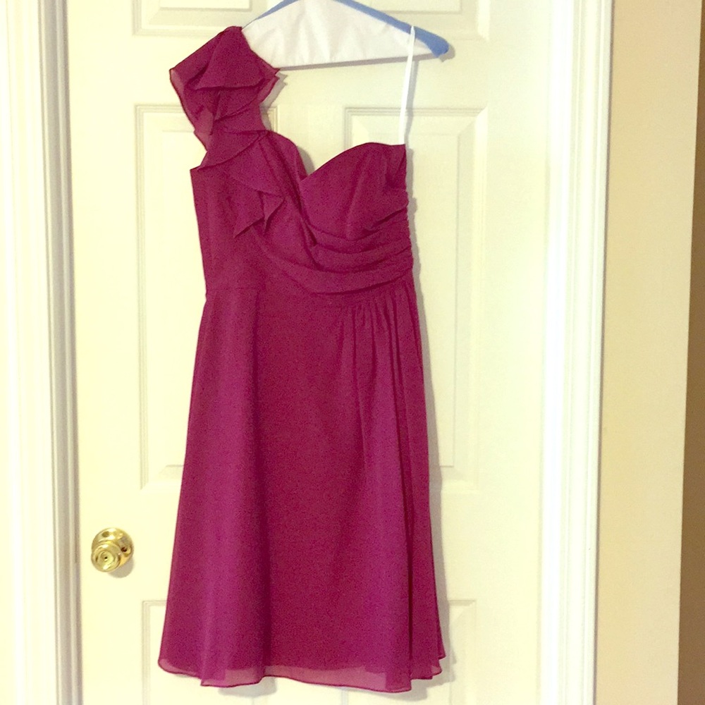 One strap dress
